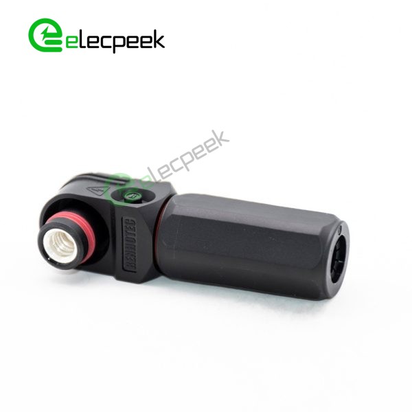 Battery Storage Connector Surlok Plug Male Right Angle 120A 6mm 25mm²