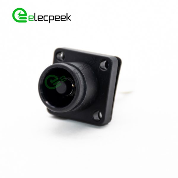 Energy Battery Storage Connector Surlok Socket Female Straight 6mm Bl IP67 Black