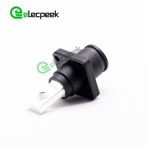 Energy Battery Storage Connector Surlok Socket Female Straight 6mm Bl IP67 Black