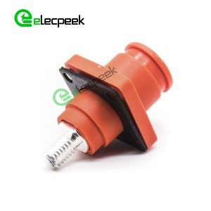 Energy Battery Storage Connector Surlok Socket Female Straight 6mm OS IP67 Orange