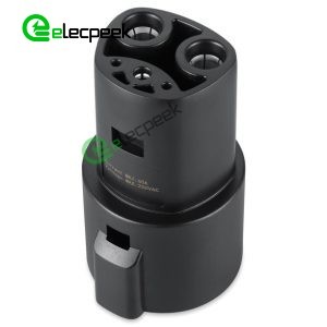 TESLA to SAE J1772 EV Quick Charger Plug AC charging 60A 250V Connector Adapter