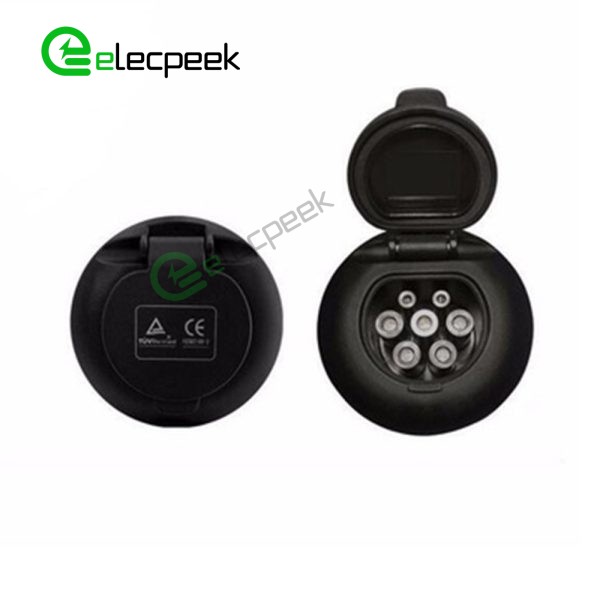 GB/T AC 16A EV Charging Connector Standard Socket 250V Single-phase for Electric Car Charging Pile