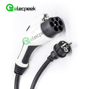 GB Standards AC Charging Plug 32A 440V Single Phase EV Charger Mode 2 with 5 Meters Cable