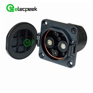 GBT DC 200A 750V EV Quick Charger Connector Socket Single-phase EV Electric Car for Vehicle End