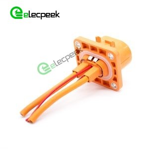 HVIL High Voltage Interlock Cable 2 Pin Orange 23A