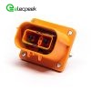 HVIL High Voltage Interlock Connector 2Pin 6mm 150A Socket Plastic W/busbar M6 Thread Hole