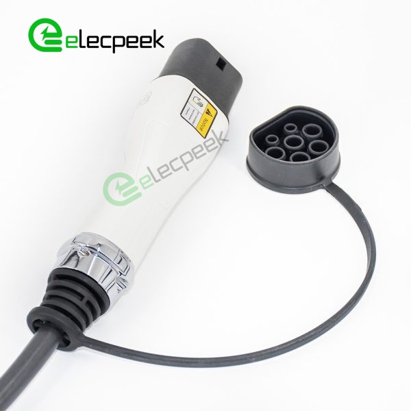 IEC 62196-2 Type 2 Plug AC Charge Port 16A 250V Connector Single-phase EV Car for Charging Pile