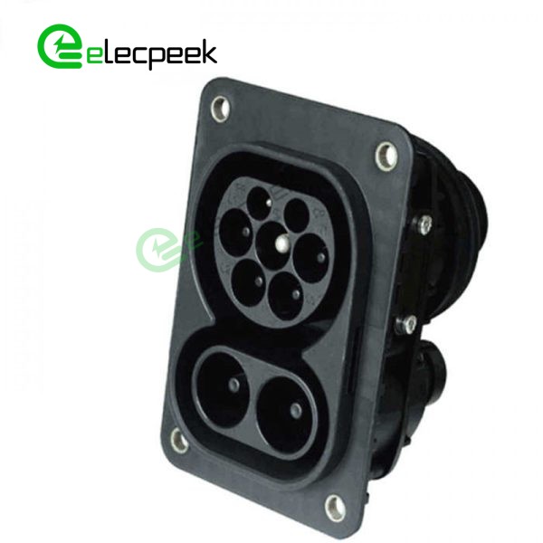 IEC CCS COMBO2 DC Charging Socket 150A 1000V EV Charger Single-phase EV Car for Vehicle End