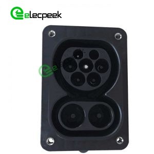 IEC CCS COMBO2 DC Charging Socket 150A 1000V EV Charger Single-phase EV Car for Vehicle End