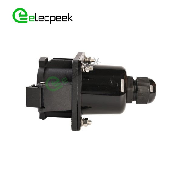 SAE J1772 Socket AC Charging Connector EV Charger 50A 240V Single-phase EV Car for Vehicle End