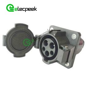 SAE J1772 Socket AC Charging Connector EV Charger 50A 240V Single-phase EV Car for Vehicle End