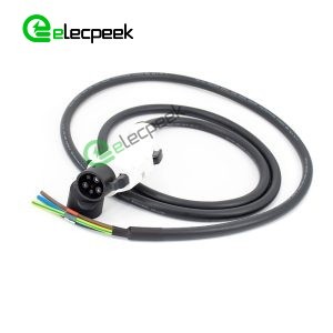 SAE J1772 for Tesla AC Charging Plug 16A 240V Single Phase EV Quick Charger with 5 Meters Cable