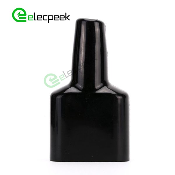 Black Waterproof Dust cable sleeve for 50A 2 Way connector