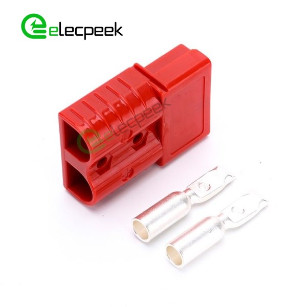 2 Way Forklift Battery Power Cable Connectors 120A