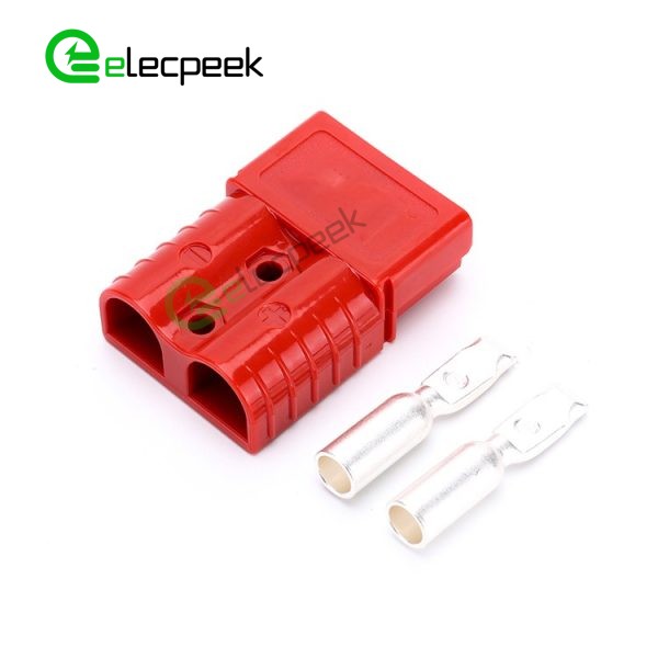 2 Way Forklift Battery Power Cable Connectors 120A