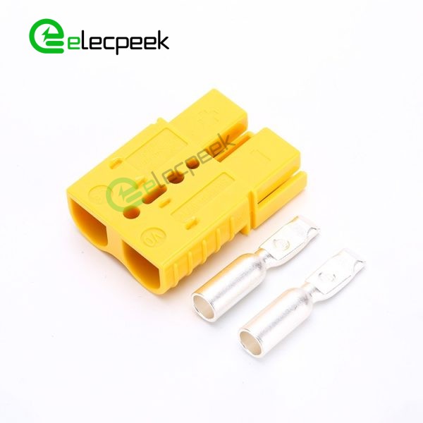 2 Way Forklift Battery Power Cable Connectors 120A