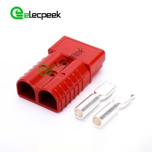 2 Way Forklift Battery Power Cable Connectors 350A