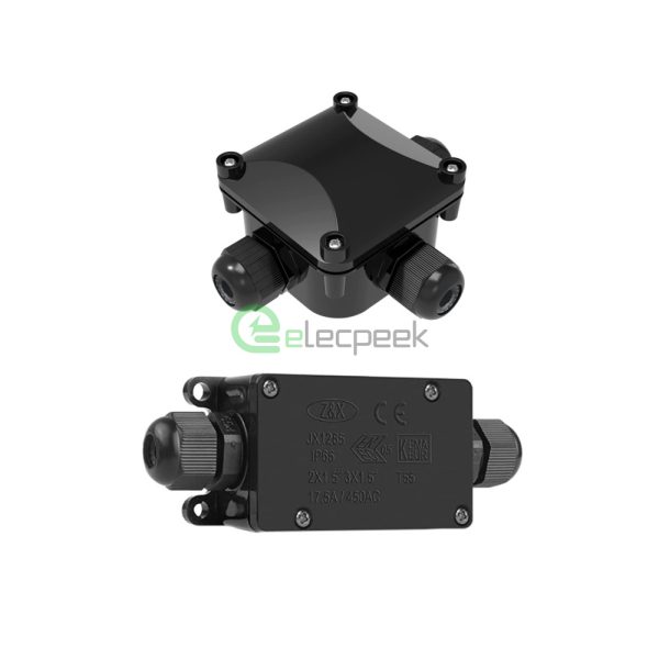 IP66 Outdoor Lighting Power Cable Wire Terminal Block Waterproof Connector